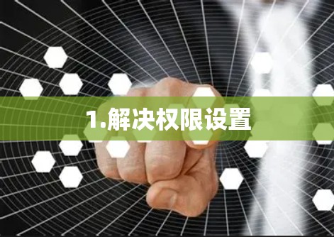 1.解决权限设置 1.解决权限设置