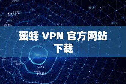 蜜蜂 VPN 官方网站下载 蜜蜂 VPN 官方网站下载