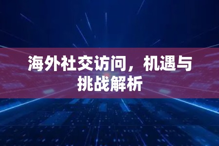 海外社交访问,机遇与挑战解析 海外社交访问,机遇与挑战解析
